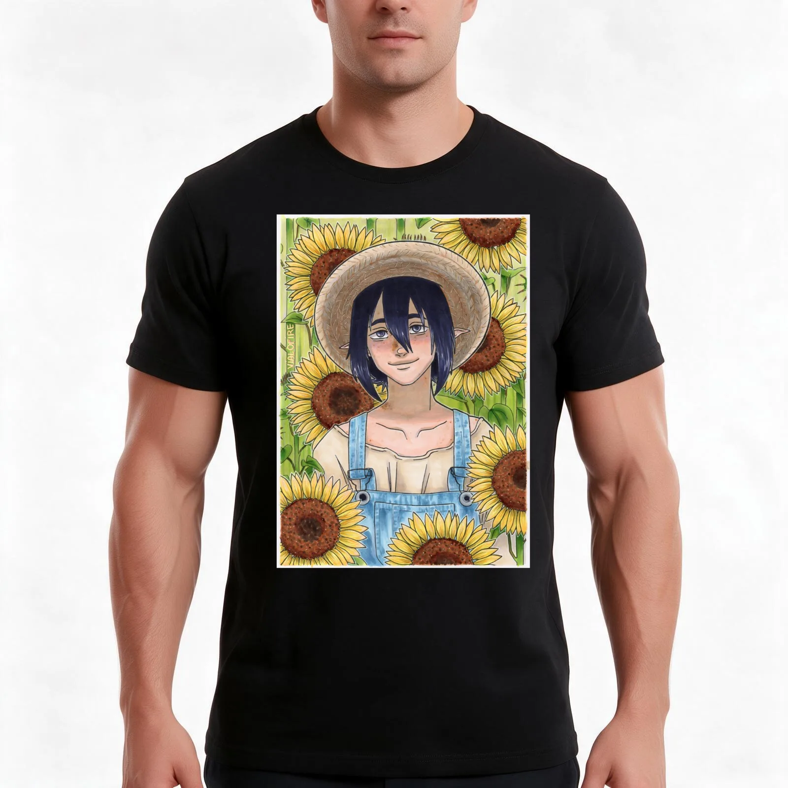 Gardener Kitten - Tamaki Amajiki - BNHA - MHA T-Shirt, Summer Casual Cotton Tee, Oversized Streetwear Tops, Unisex Men Women