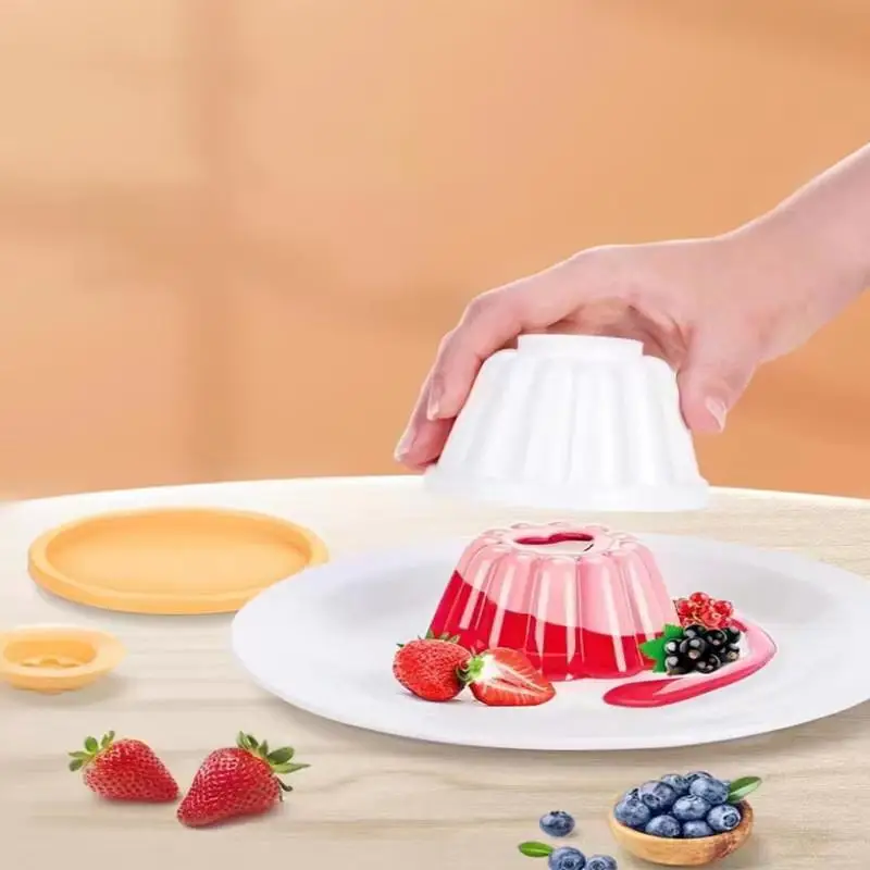 4Pcs Pudding Mould …