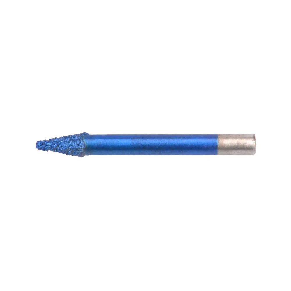 Imagem -05 - Soldada Diamante Gravação Router Bit Pedra Fresa Gravador Mármore Granito Ferramenta de Corte Lâminas Faca de Escultura Máquina Cnc