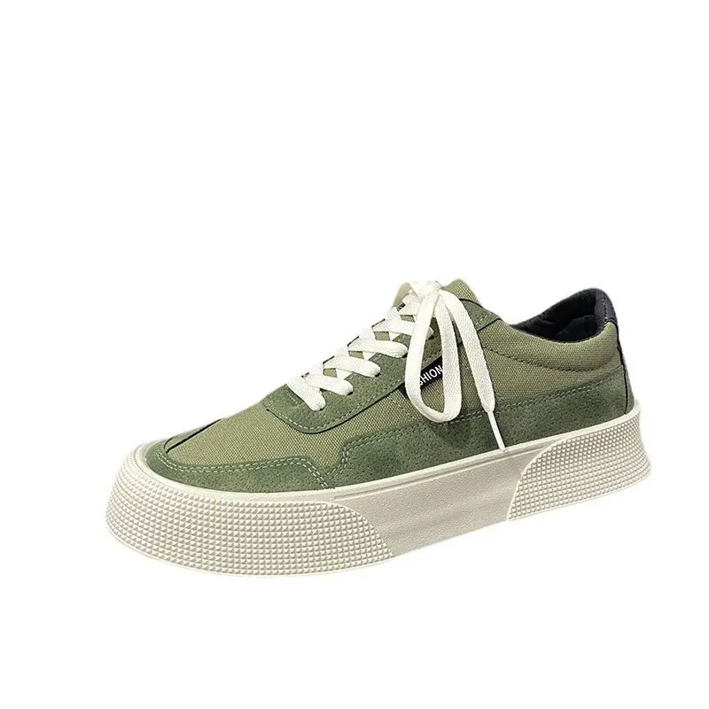Giày Sneaker Nam Cổ Vải Ván Trượt Giày Tập Đi Đế Bằng 2022 Thiết Kế Thương Hiệu Xu Hướng Nền Tảng Người Lưu Hóa Giày Tenis Masculino