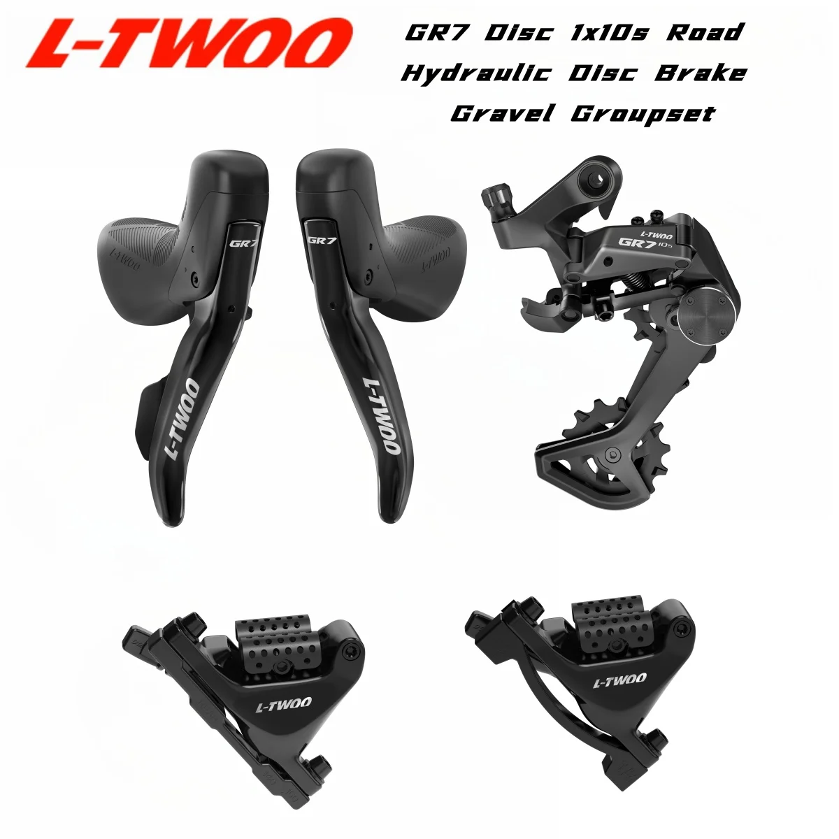 LTWOO GRT / GR9/GR7 Disc 1x12s / 1x11s /1x10s Road Hydraulic Disc Brake Gravel Groupset, 5 kit