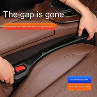For 2Pcs Car Seat Gap Filler Rav4 2025 Organizer Toyota Side Plug Strip Leak-Proof Filling Strip Universal Decoration Supplies