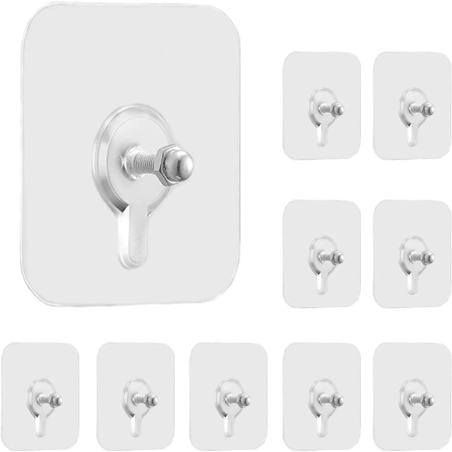 

Adhesive Wall Adhesive Sticky 10PCS（8mm screws）