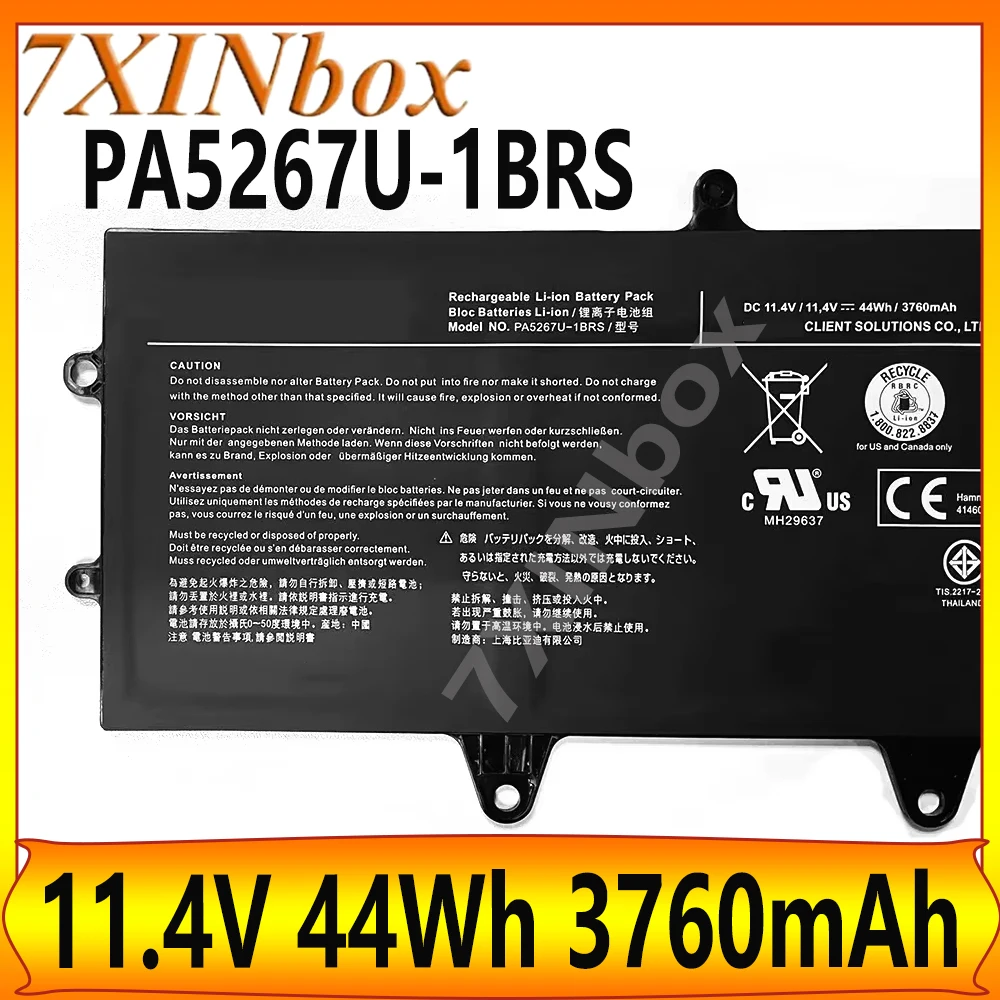 

Аккумулятор для ноутбука 7XINbox PA5267U-1BRS PA5267U 11.4V 44Wh для серии Toshiba Portege X20W X20W-D X20W-D-10E X20W-D-10Q X20W-D-10R