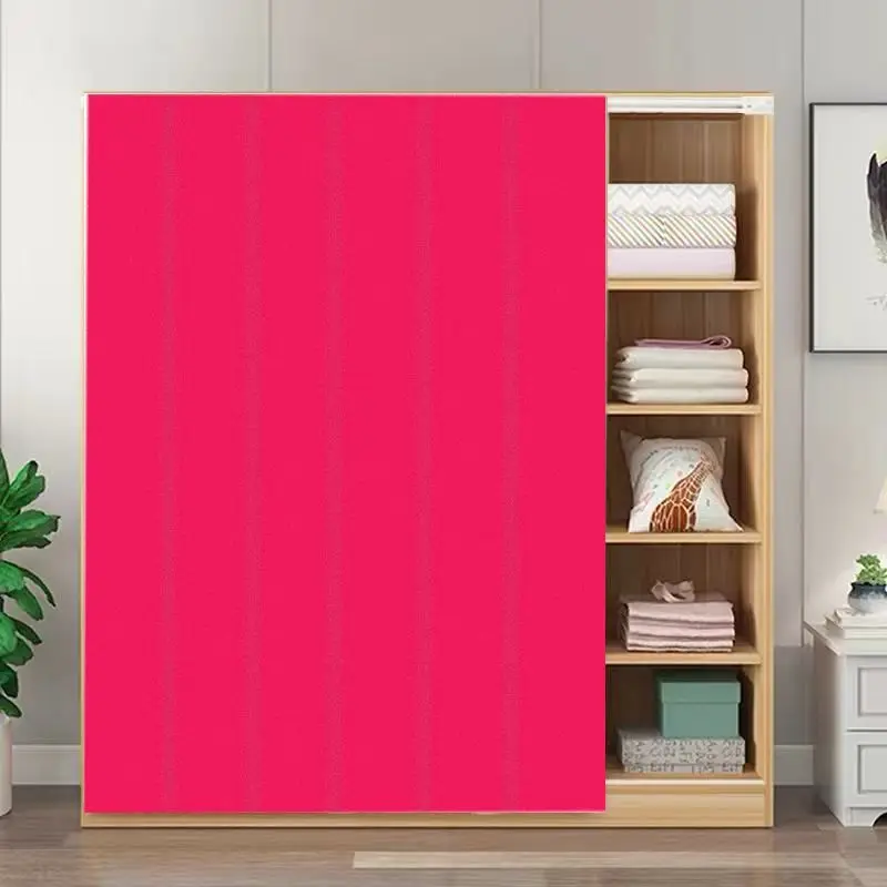Monochrome Solid Noren Curtain Japanese Style Minimalist Wardrobe Closet Organizer Door Partition Plain Home Decor