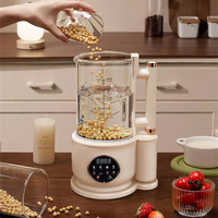 Electric Soy Milk Machine 1500ML Mixer Machine Automatic Intelligent Food Blender Wall Breaking Rice Paste Maker Fruit Juicer