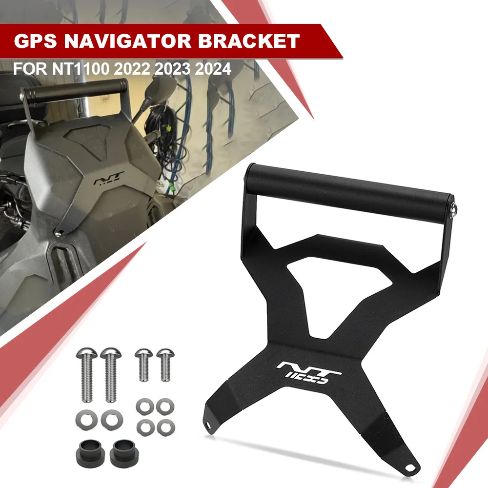 

For HONDA NT1100 2024 Accessories Motorcycle Supporto Navigatore NT 1100 GPS Navigator Bracket 2025 NT-1100 Mobile Phone Holder