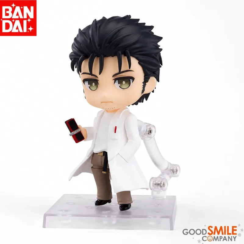 In Stock Bandai Original Bandai Steinsgate Okabe Rintarou Action Figure Model Doll Brand New Boxed Anime Characters Toys Model