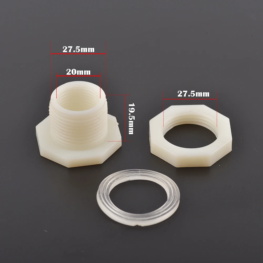 ABS 1/2 Inch To 6.4~20mm Elbow Irrigation Joint Water Tank Hose Connector Aquarium Garden Watering Pipe 90 Degree Adapter Tube