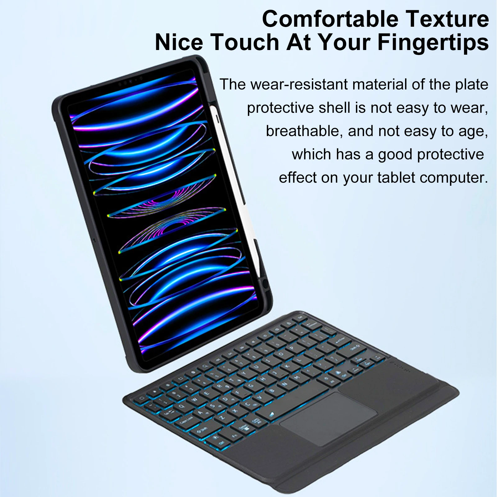 Smart Magnetische Zuigkracht Bluetooth Tablet Toetsenbord met Touch Pad Beschermhoes Pen Slot Voor XIAOMI Pad 7/7 Pro 11.2 inch Tablet