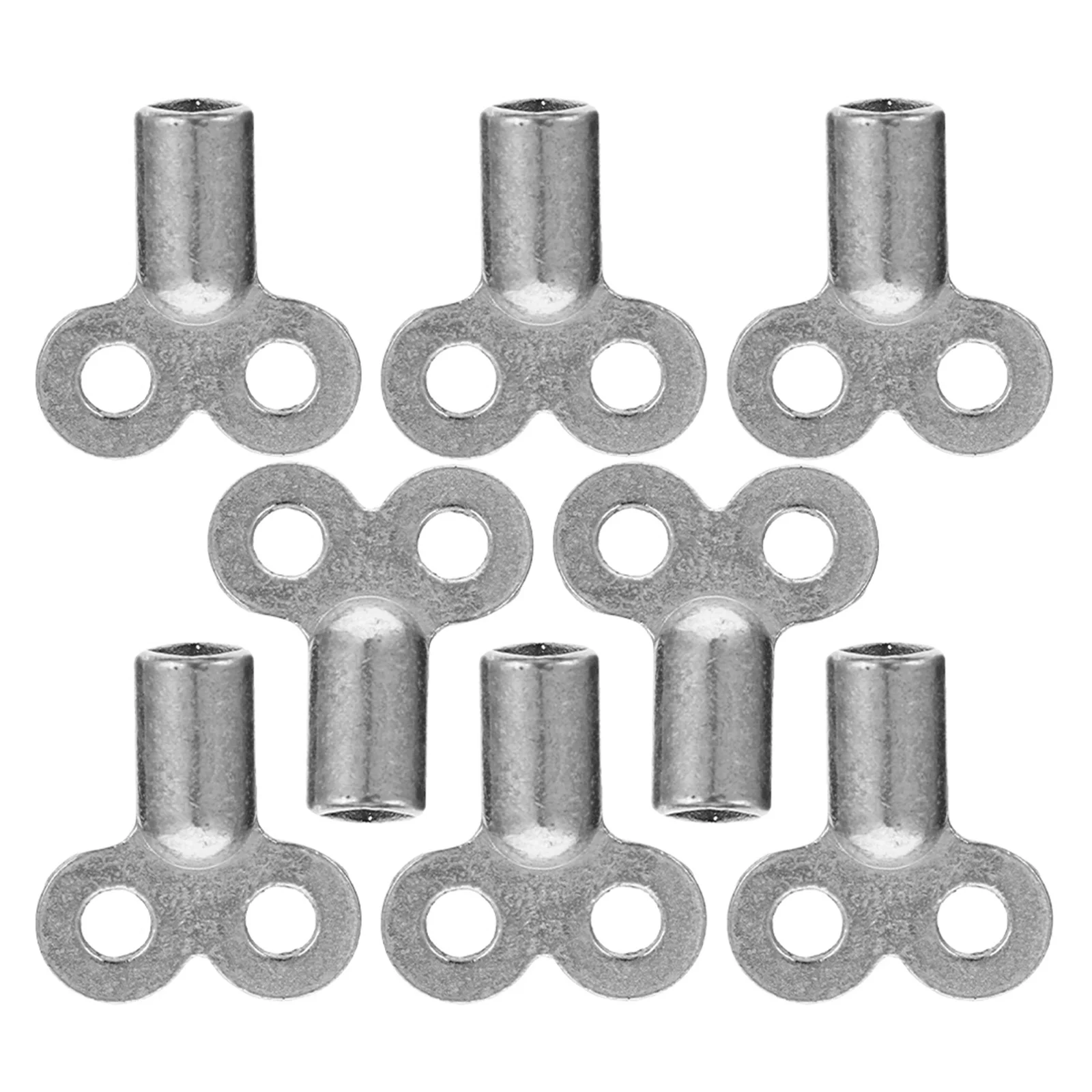 8 قطعة مفاتيح نزيف المبرد سبائك الزنك تخزين ثقب مسبق الحفر أدوات متينة مفتاح ، مفاتيح المبرد مربع ، مفتاح نزيف السباكة ، #4