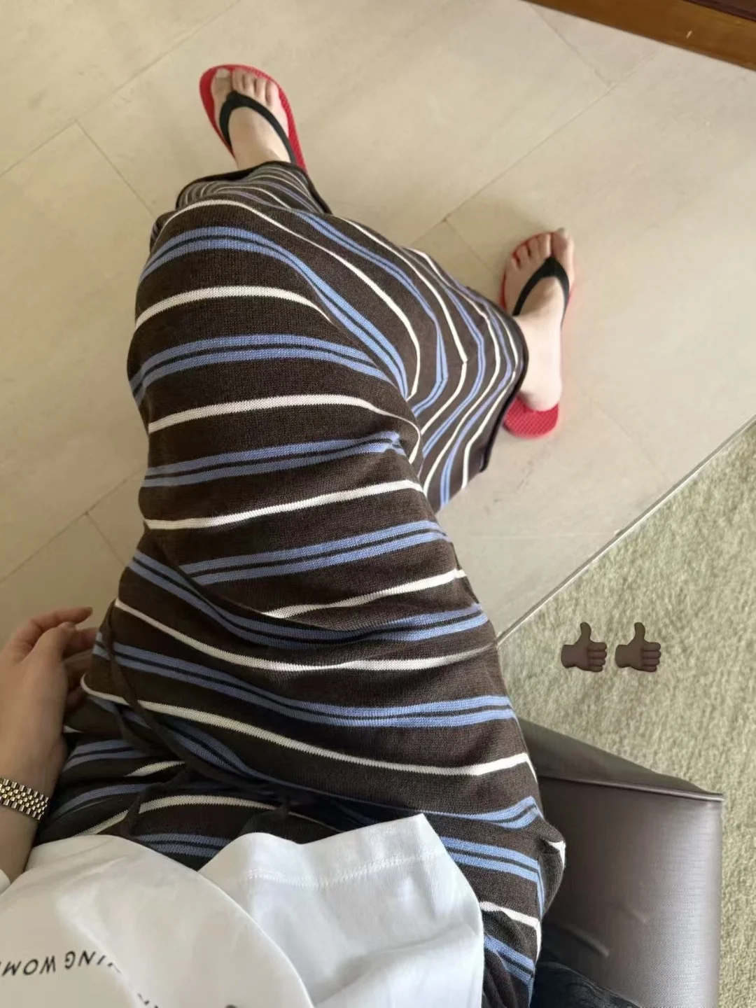 

Шерстяная трикотажная юбка с высокой талией, женская длинная прямая повседневная осенняя юбка с эффектом похудения Dongda Gate