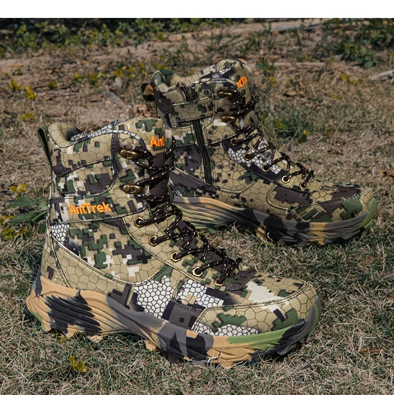 Neue Taktische Stiefel für Herren, Atmungsaktive Outdoor-Sicherheitsstiefel, Hochwertige Schnellreaktions-Armeestiefel, Rutschfeste Arbeitsstiefel für die Wüste – Detail 18
