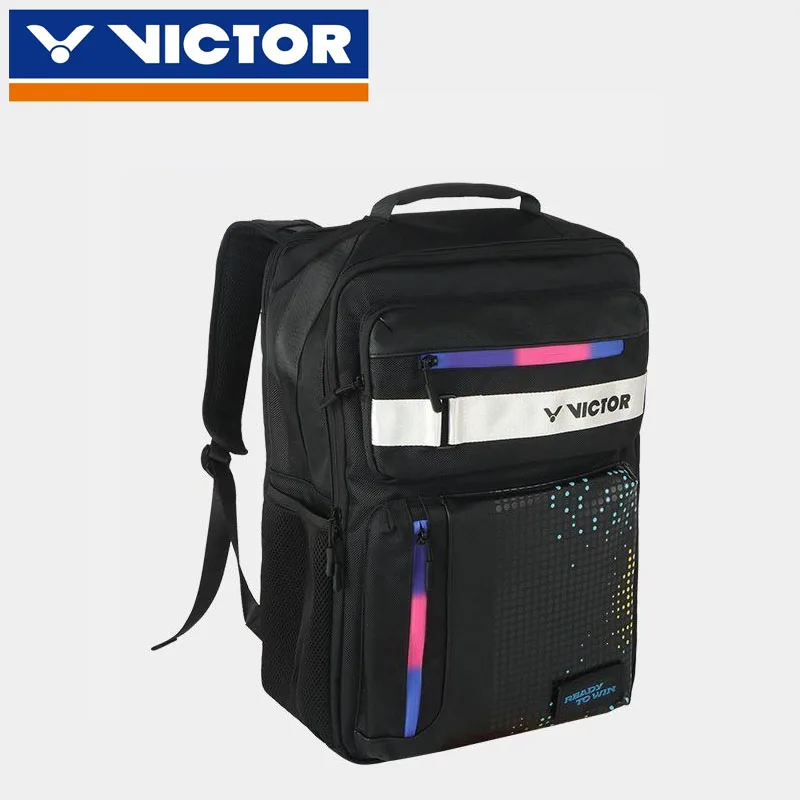 VICTOR Victory Badminton Bag Independent Shoe Compartment Racket Compartment Tennis Sports Backpack Multifunctional Bag BR5017