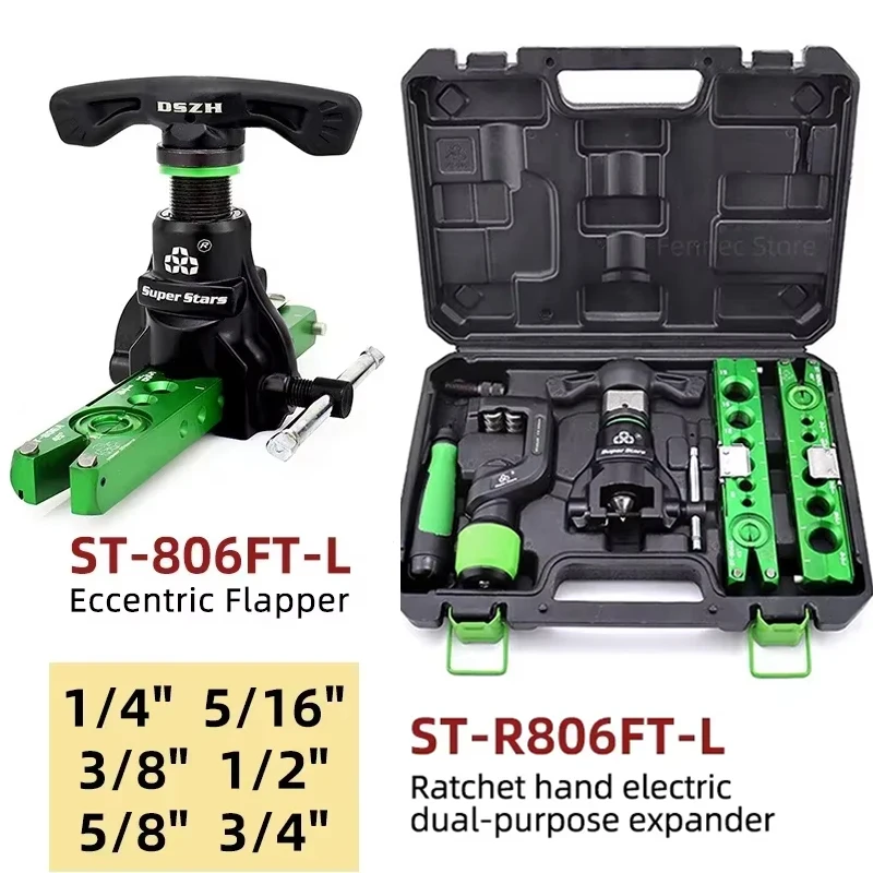 

2025 Copper Tube Expander Set Air Conditioner Tools ST-806FT-L Flashlight Dual-purpose Pipe Expander Tools ST-R806FT-L
