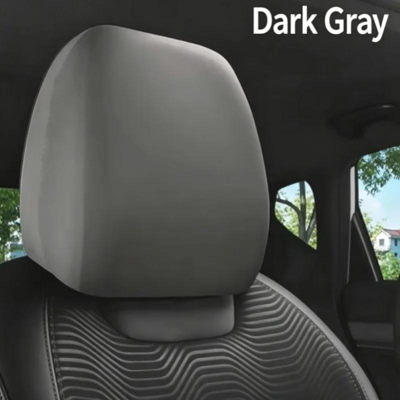 1Pc Elastic Anti-Dirty Car Headrest Cover Universal Protective Sleeve For Sedan Truck Auto Interior Modification Accessory