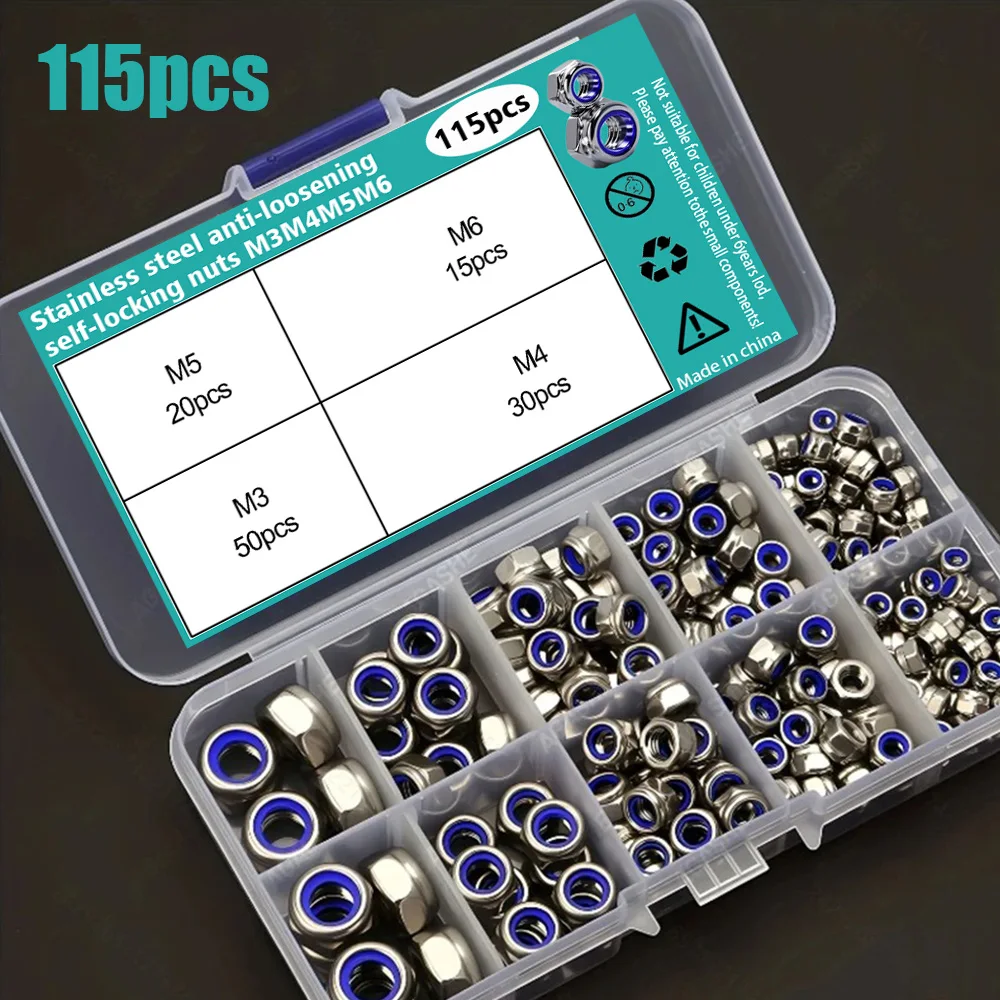 115 Pieces Of Stain…