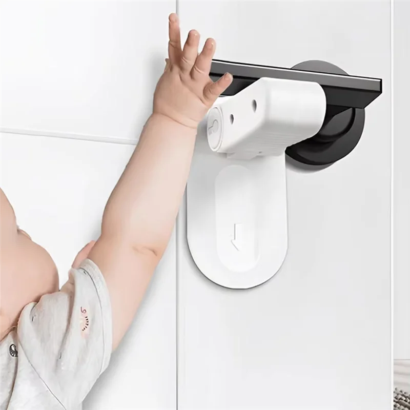 

【Must-Haves】Child Safety Door Lever Punch-Free Installation Multifunctional Punch-Free Installation