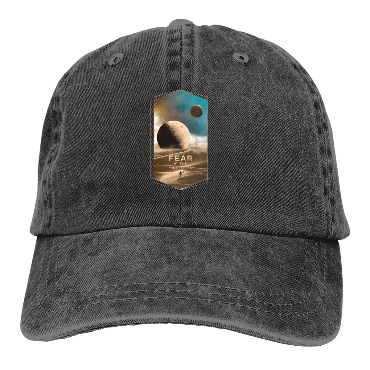 

Summer Cap Sun Visor Moons Muad Dib on Arrakis Hip Hop Caps Dune Chronicles Sci-Fi Movie Cowboy Hat Peaked Trucker Dad Hats