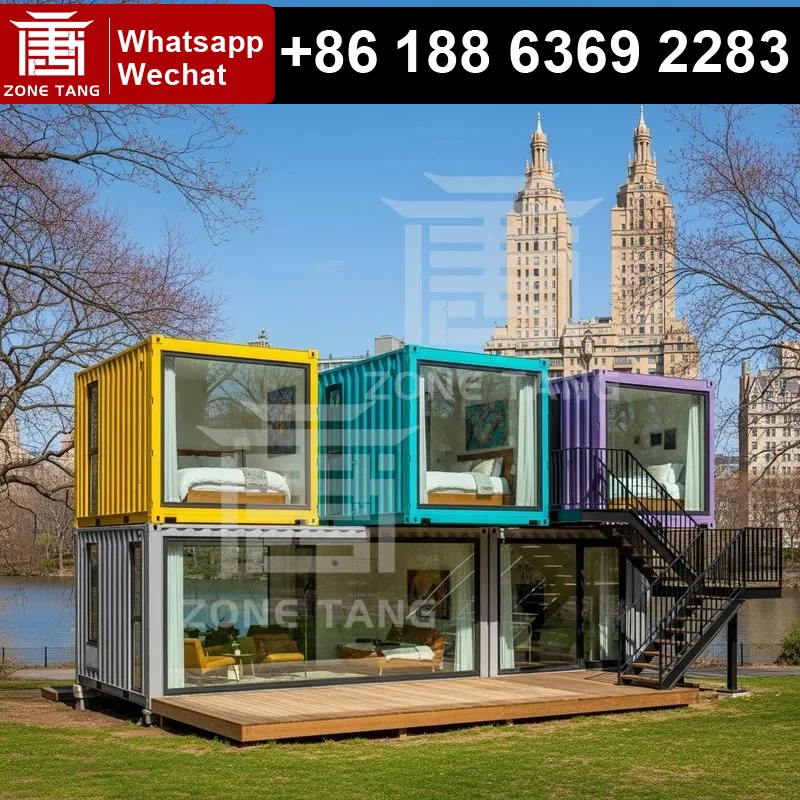 

Многофункциональные сборные дома-бунгало с индивидуальным дизайном, экологичные жилые контейнерные здания