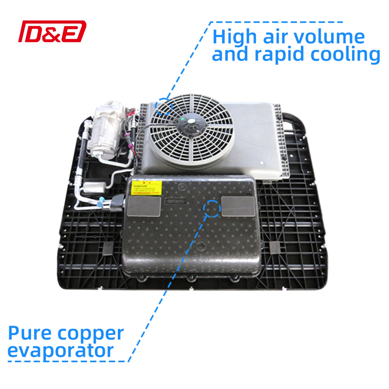 Sistem Pendingin Udara Parkir Elektrik 12V 24V Kondisi Baru Untuk Truk RV Dan Mobil