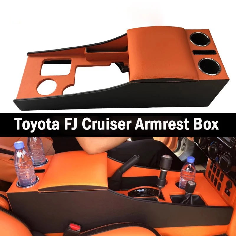 For Toyota FJ Cruiser Armrest Box FJ Center Armrest Box Conversion Storage Box Accessories FJ Tuning Accessories
