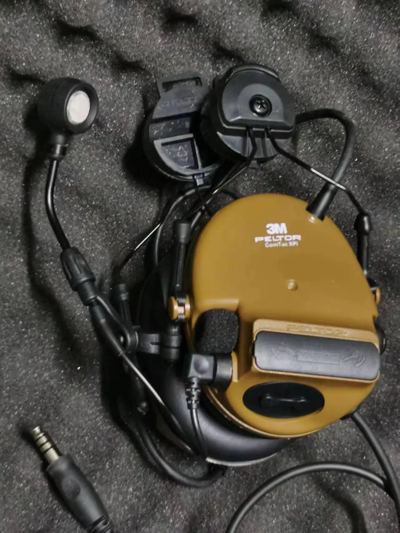 タクティカルヘッドセット Comtac XPI VI ピックアップ ノイズキャンセ