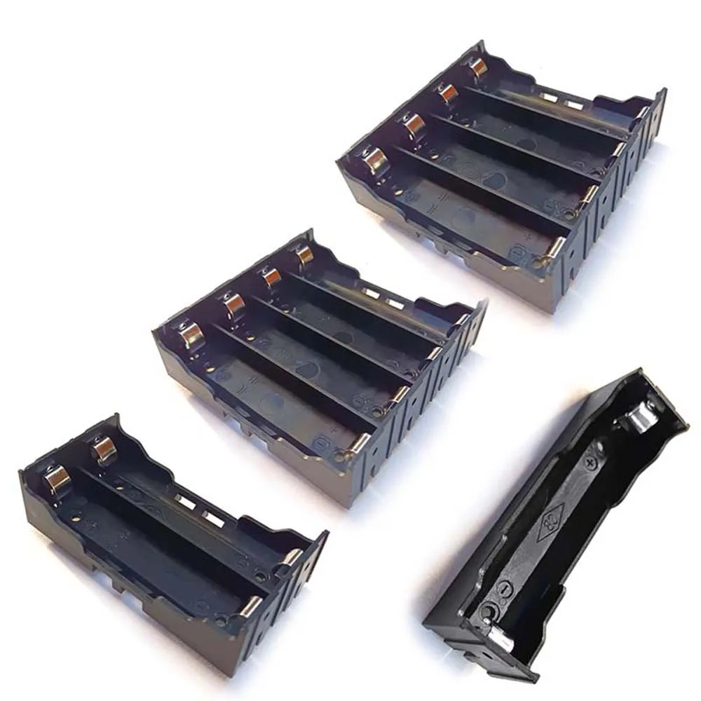 1X 2X 3X 4X Storage Box for 18650 Battery 1 2 3 4 Slot Battery Storage Boxes Battery Box Batteries Container Battery Holder