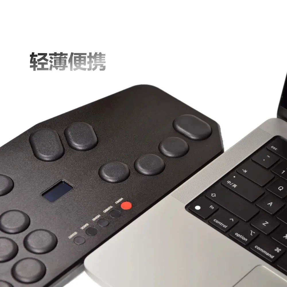 Hitbox GoTap Falcon Clavier de combat nain Ergonomique Design léger Fighter 6 Joysticks PS4 Steam PC Switch Cadeau d'anniversaire