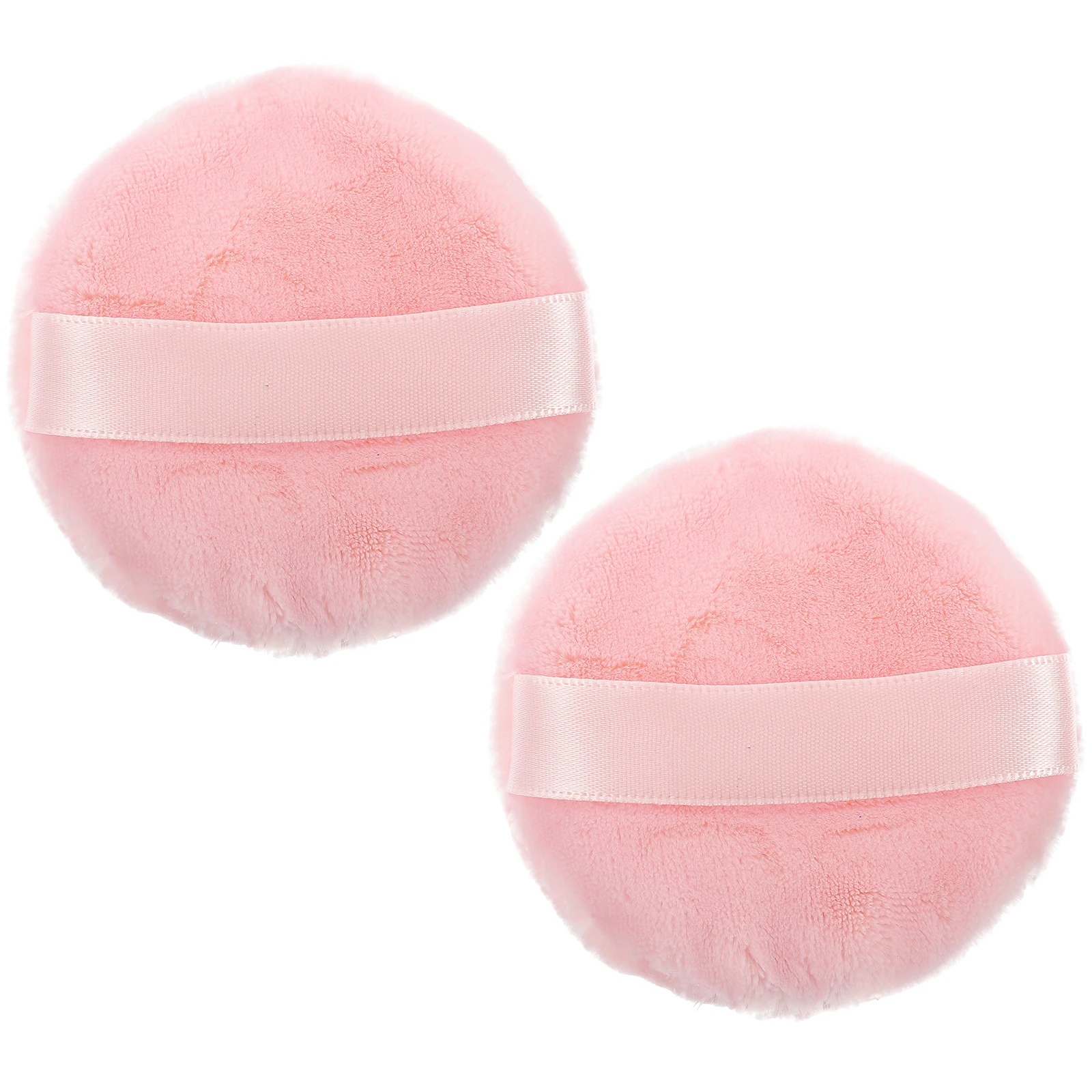 2Pcs Sponge for Face Makeup Application Reusable Powder Puff for Foundation Cream Concealer Travel Size Beauty