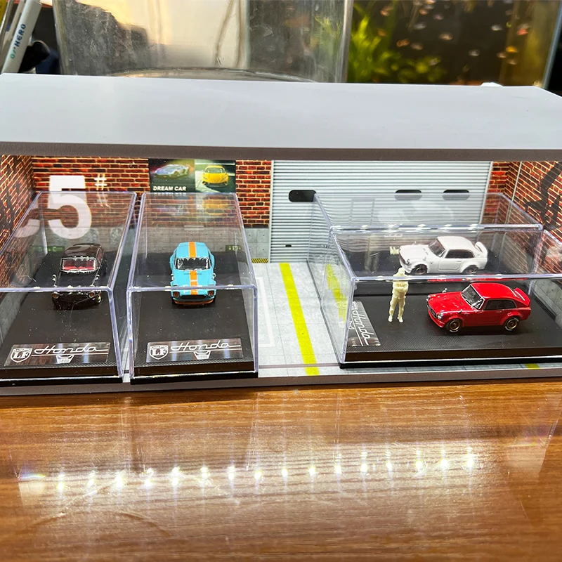 Dealer Edition Car Model By LF,Honda S800 Without Figures,Diecast Model for Collections,Display and Gift for Friends