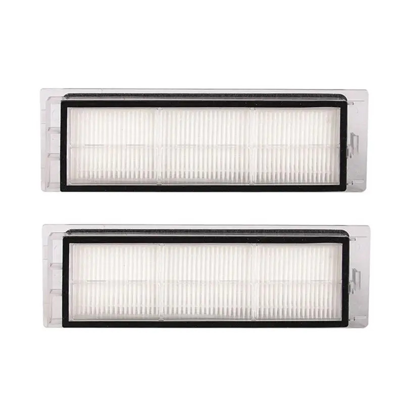 A01M 8Pcs for Xiaomi Mijia SDJQR01RR 1S / S50 S55 T6 T7 P50 Vacuum Cleaner Main Side Brush Filter Replacement Spare Parts