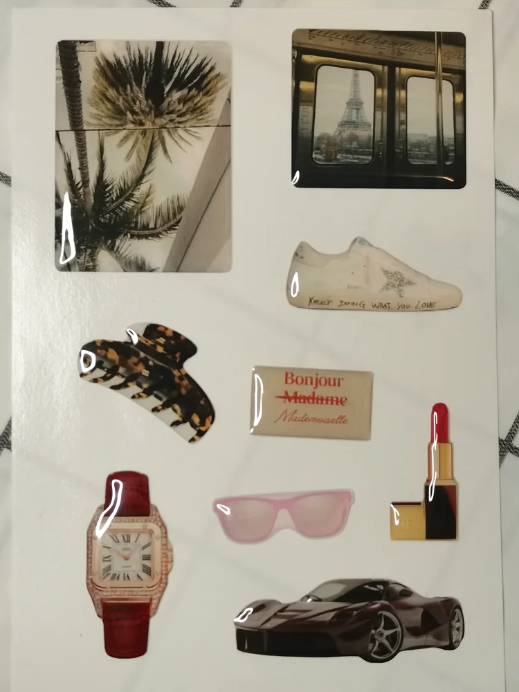 

Luxury Decorative Labels for Phone Case Resin DIY Stickers