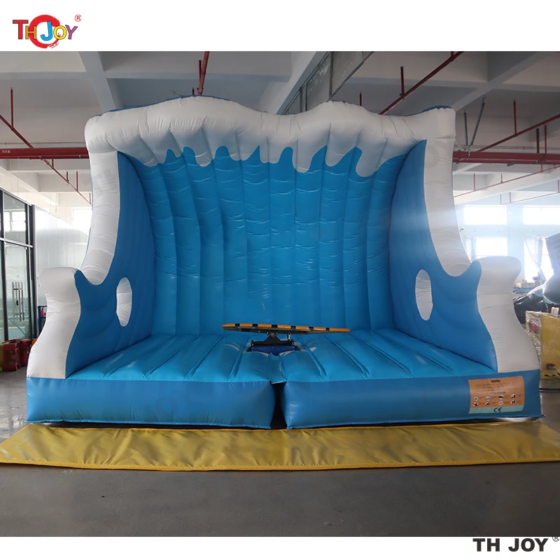 5x4m Mechanical Surfboard Ride Inflatable Rodeo Surf inflatable mechanical surfboard for sale