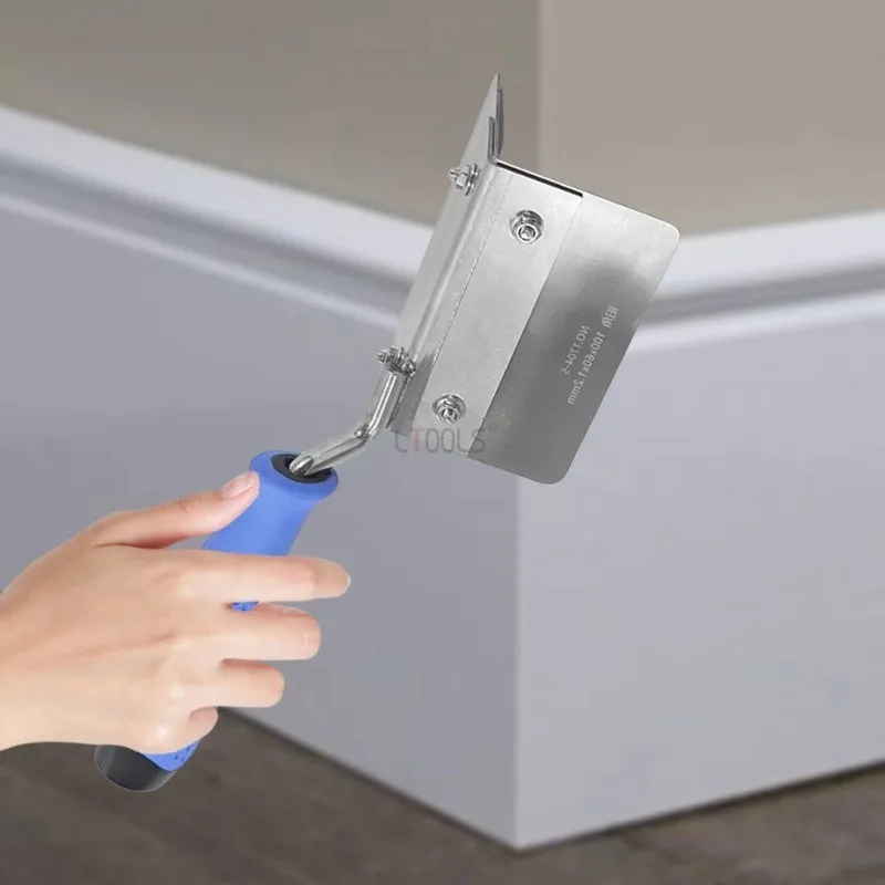 

Stainless Steel Corner Drywall Tool Diatom Mud Scraper Wall Right-angle Corner Trimming Tools Household Decoration Hand Tools