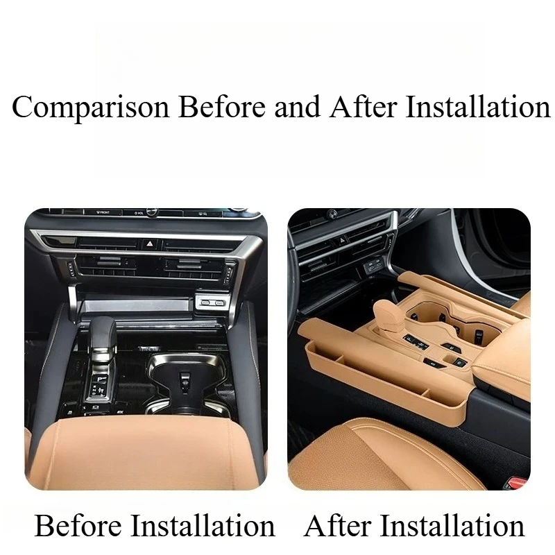 For Lexus RX350h/RX300/RX450h/RX500h 2023-2025 Center Console Non‑Slip Mat Protective Pad Anti‑Dust Interior Mod Car Accessories