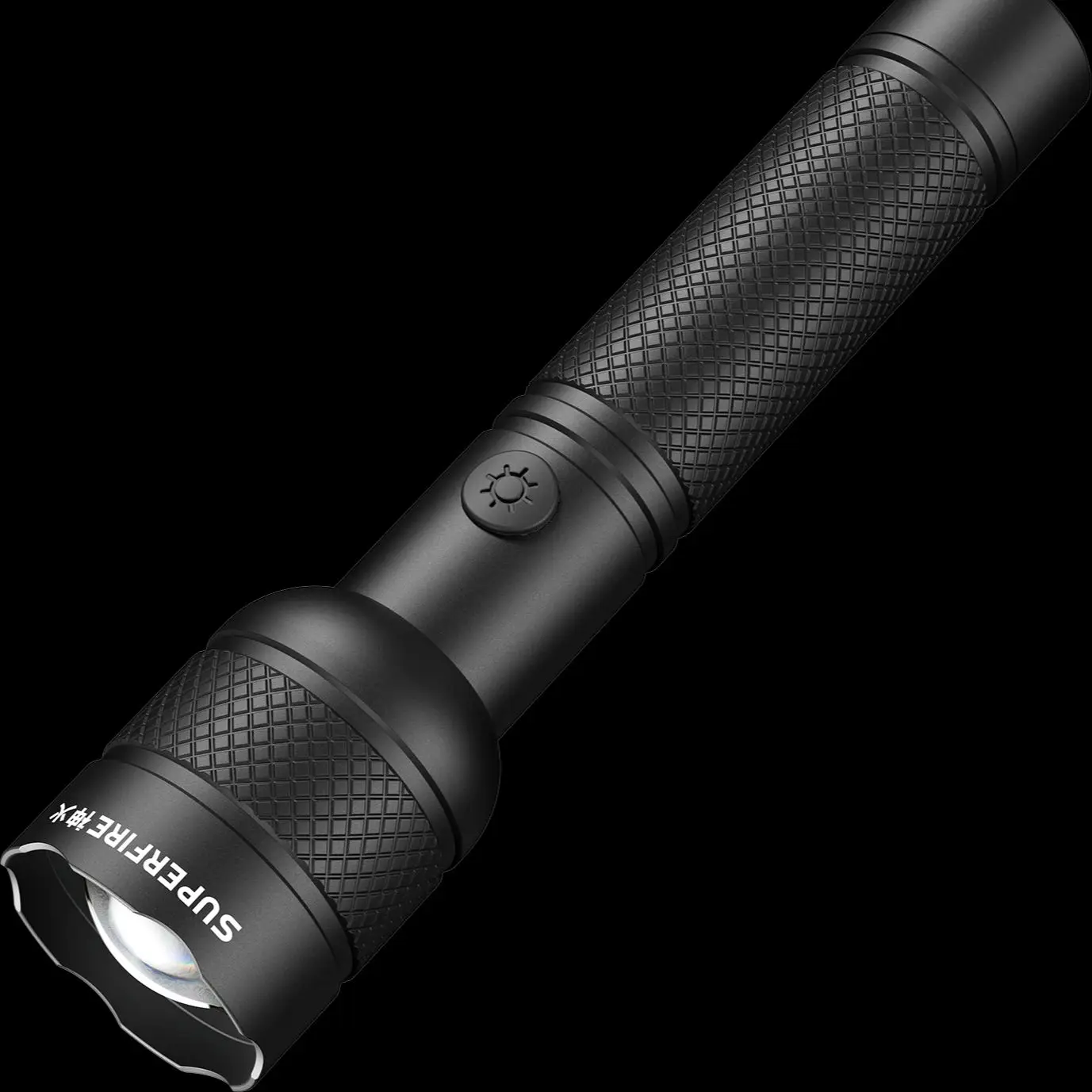 SUPERFIRE RG03 lampe de poche Rechargeable Portable LED Zoom torche télescopique tactique type-c étanche Camping pêche lanterne