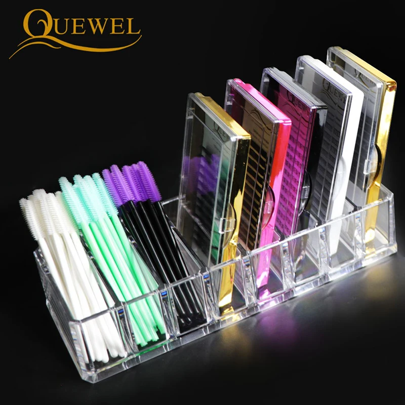 1Pc False Eyelash Storage Box For Eyelash Extension Tool Organizer Lash Accessories Cosmetic Makeup Tools Storage Box