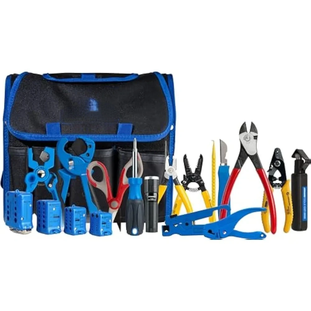 TK-179 - Advanced Fiber Prep Kit for Slitting, Ringing, Cutting, and Stripping  Optic Cables