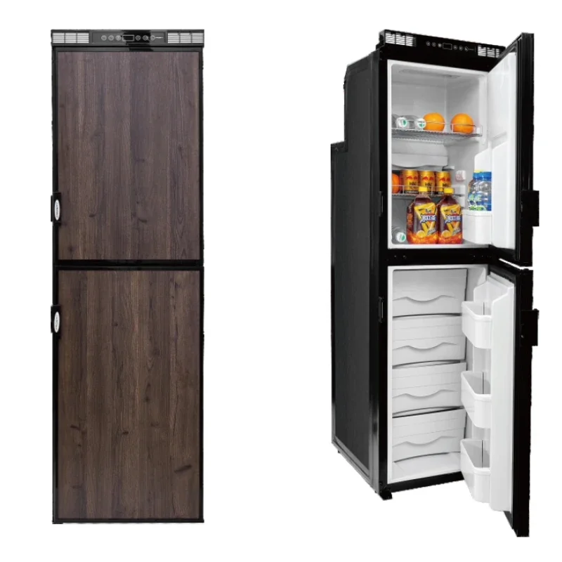 RV refrigerator,  bed car refrigeration freezer, yacht side door 12V24V refrigerator