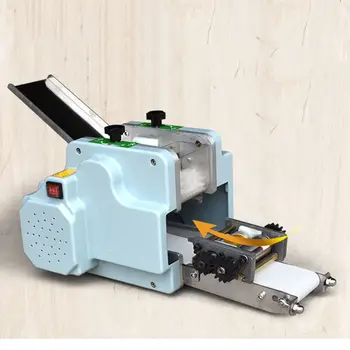 Automatický stroj na výrobu knedlíků Wonton Skin Dumpling Wrap Gyoza Skin Making Machine Home Commercial Could Square Form Těsto Lis 10 nejlepší prodej stroj na výrobu nudlí - №10