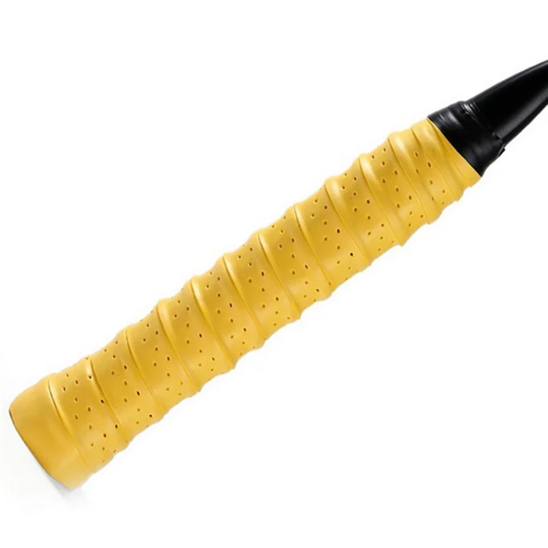 

AU13-Потолщенный впитывающий пот пояс для бадминтона, перфорированная нескользящая дышащая рукоятка с килем