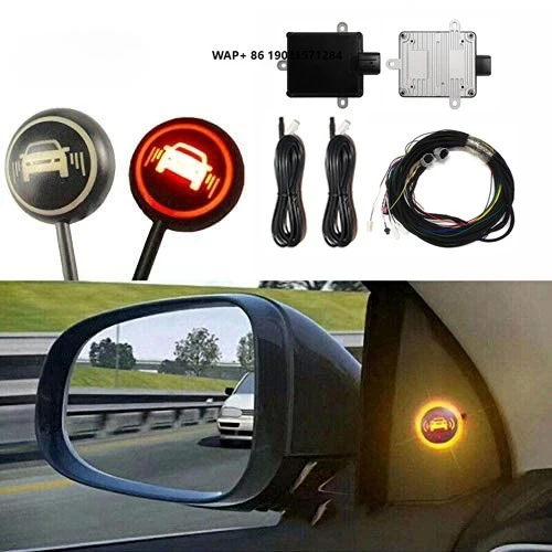 Universal Driver Assistance System Compatible with All Cars Intelligent Blind Spot Detection Lane Change Assist Sensor