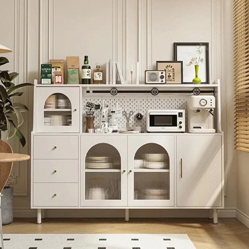 Full Kitchen Cabinet Sideboard Organizer Furniture Buffet Dining Room Display Island White Lounge Showcase Living Cabinets Home