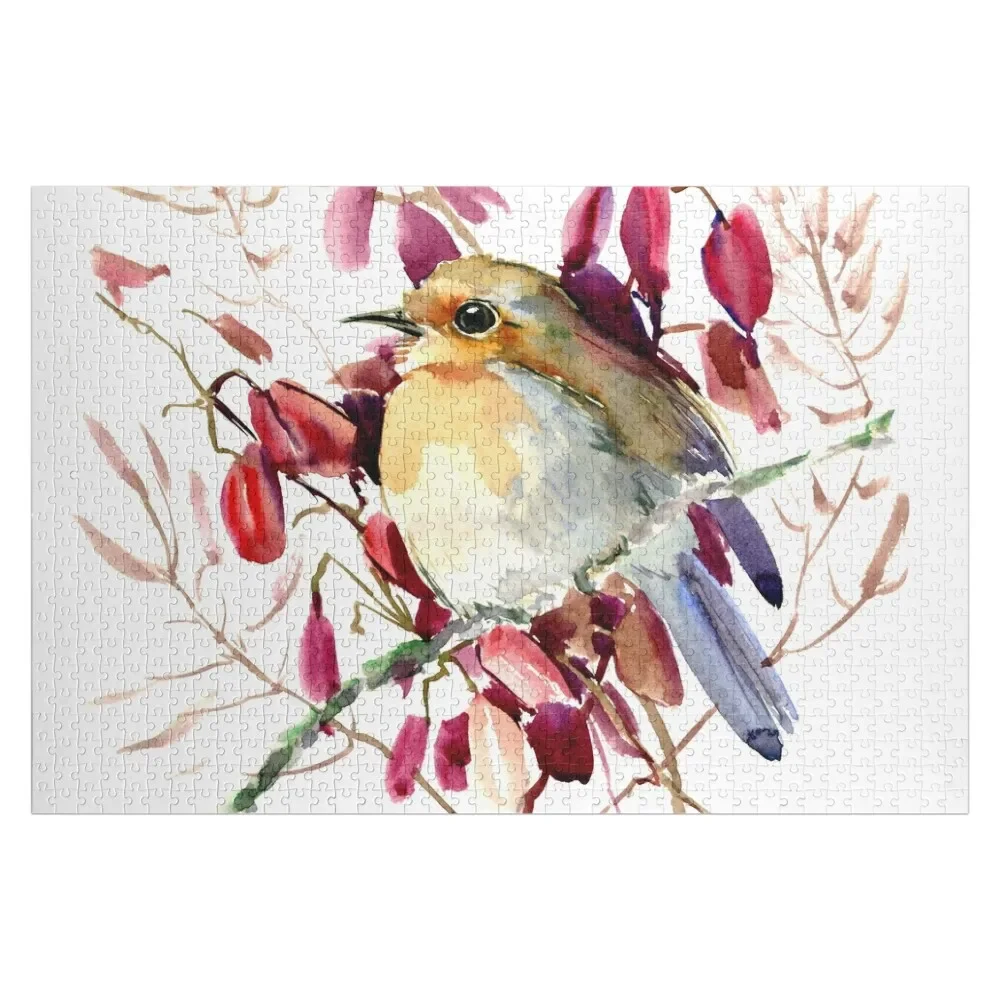 

Robin Bird Jigsaw Puzzle Jigsaw Custom Photo Puzzle