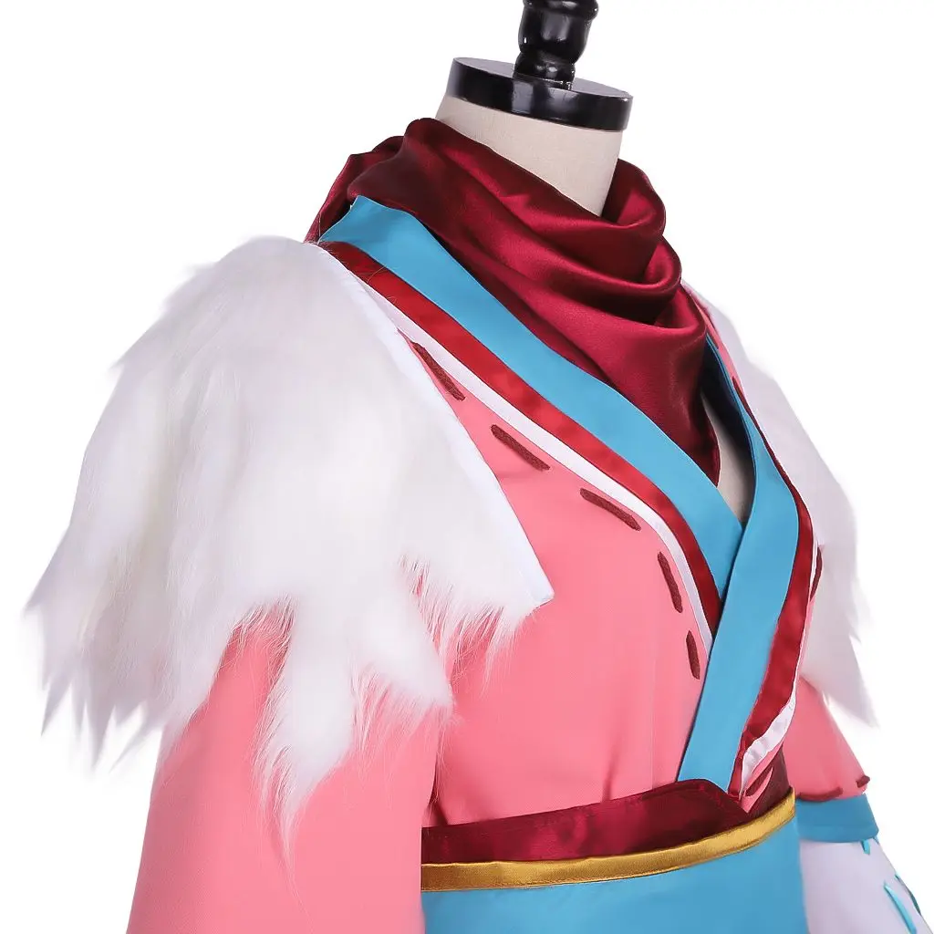 เกม LoL Kindred คอสเพลย์เครื่องแต่งกายผู้หญิงเสื้อเอว cummerbund Bowknot Headwear ถุงมือกางเกงฮาโลวีน Carnival แสดงชุด