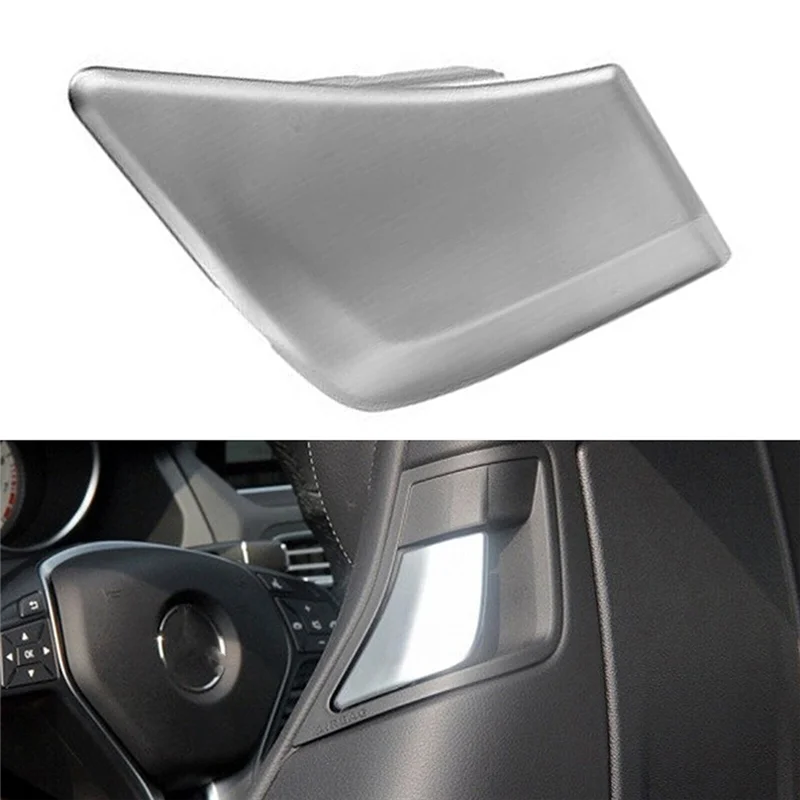 AS96-1Pair ajuste del asiento delantero del coche respaldo bloqueo manija interruptor cubierta embellecedora Assy para Benz W204 C204 W207 C207 2009-2016, piezas A