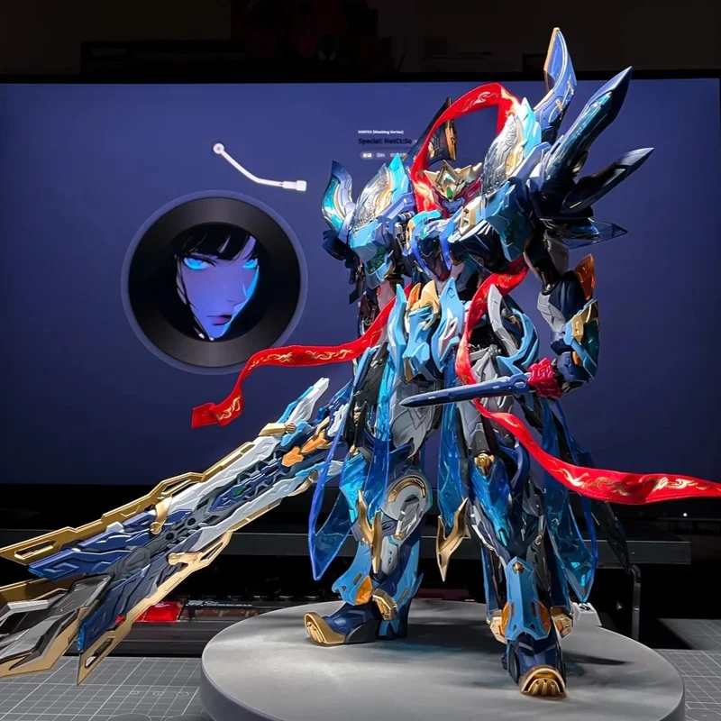 

В НАЛИЧИИ: Модель для сборки Motor Nuclear MNP-XH14 Mo Li Qing Sky Sword Star Four Demon Generals, пластиковый конструктор, коллекционная игрушка