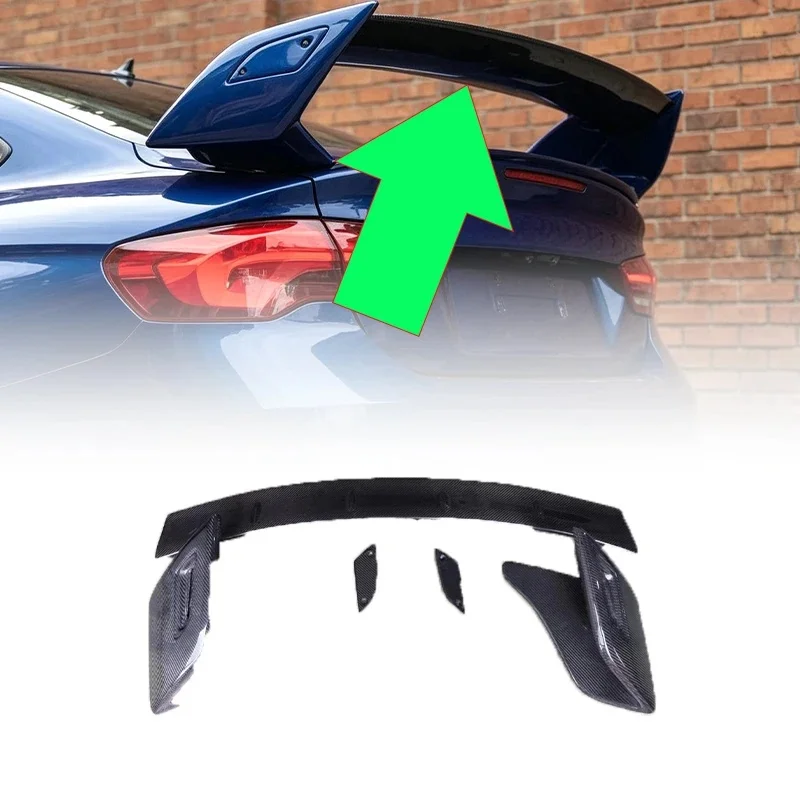 High Quality Wolf Style GT Large Rear Spoiler For 2012‑2020 Trunk Spoiler Wing Exterior Body Kits Auto Tuning Parts 5
