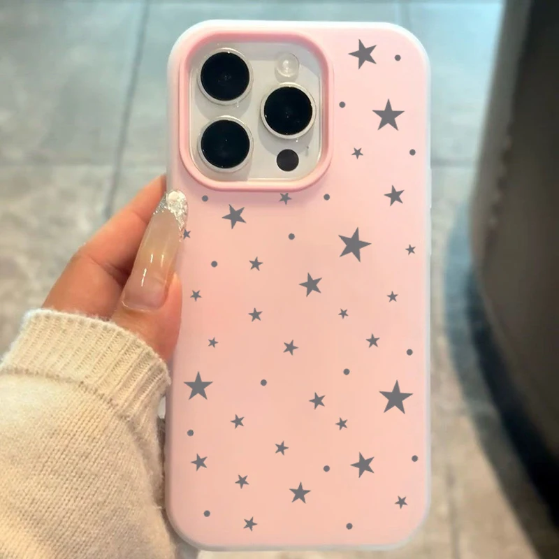 رائعتين ستار كاندي اللون جراب هاتف ل POCO X7 مكافحة الإفلات شل ل Xiaomi Poco X5 X6 X7 5G M6 Pro 4G للصدمات ماتي غطاء